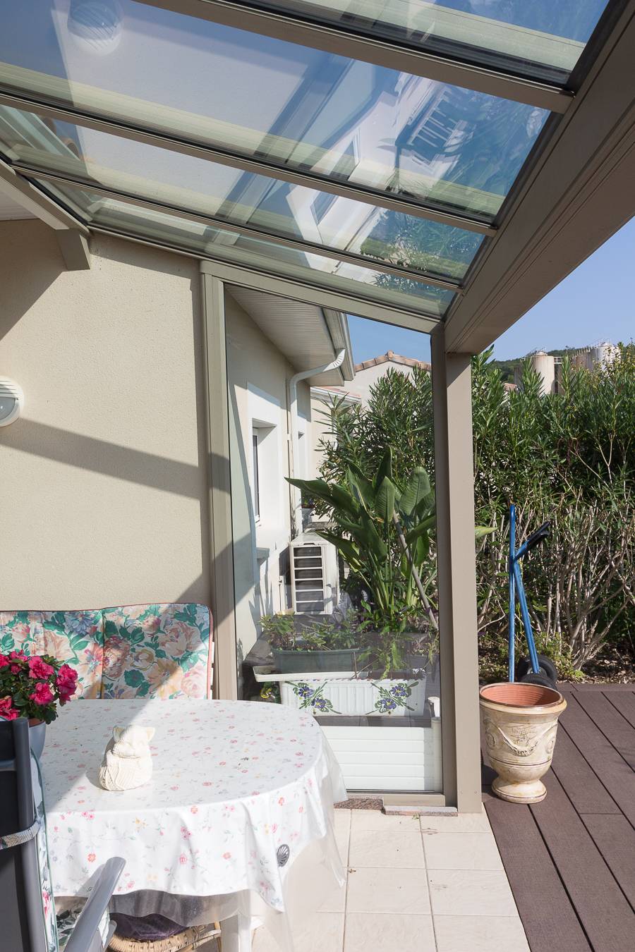 Verrière ou Auvent vitré à Cavillargues