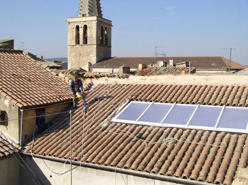 Fabrication et pose d'une verrière à Bagnols sur ceze