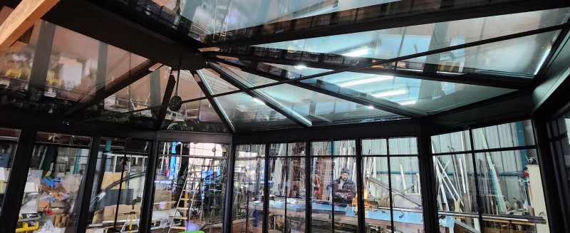 Fabrication de véranda de style victorien dans le Gard