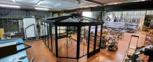Notre zone d'activité pour ce service Entreprise de création et d'installation de véranda vitrée sur-mesure avec finitions aluminium pour agrandissement de maison