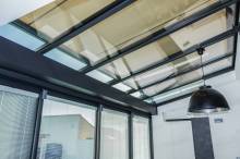 Notre zone d'activité pour ce service Fabrication de véranda haut de gamme avec toiture mixte vitrée et pleine pour luminosité et isolation optimales